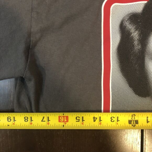 Star Wars Princess Leia "I Love You" Medium T-Shirt SS Gray Hanes Disney - Picture 6 of 6